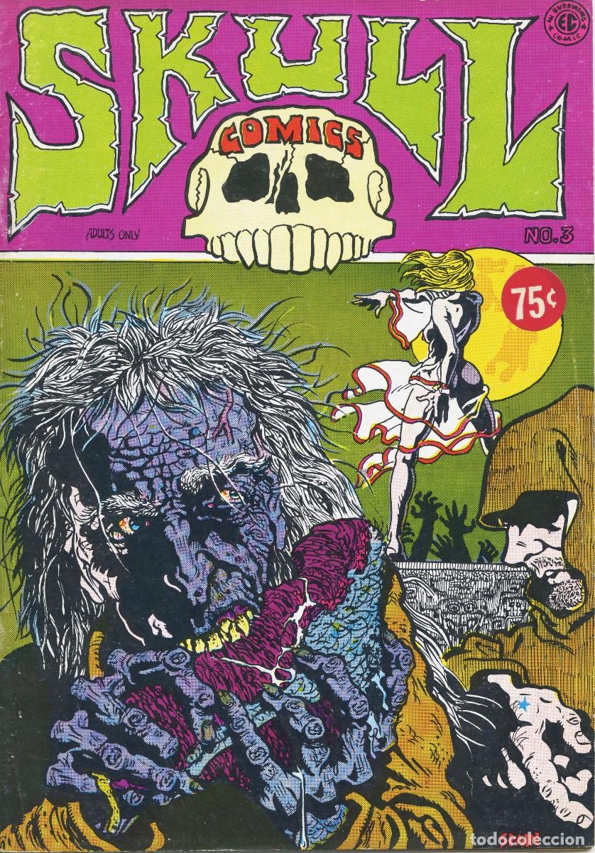 C&oacute;mics: SKULL COMICS # 3 - ORIGINAL - COMIX UNDERGROUND U.S.A. - Foto 1