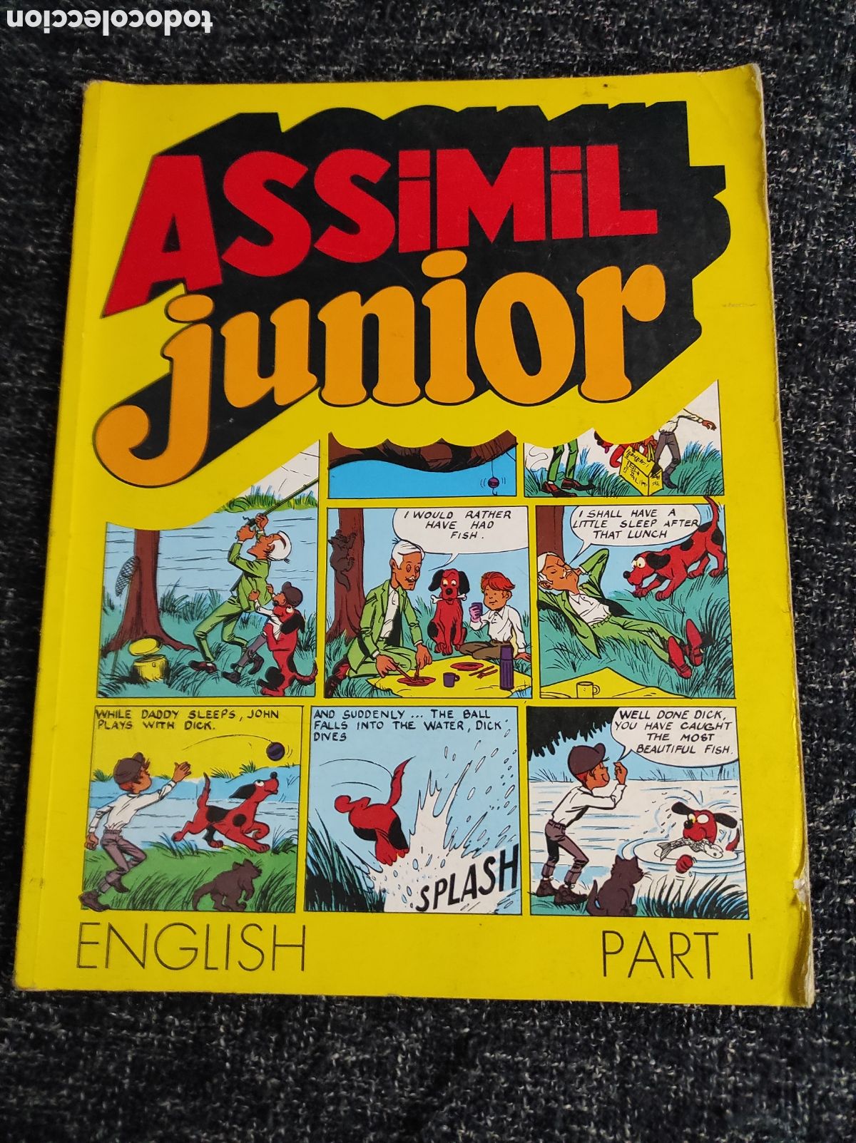 C&oacute;mics: ASSIMIL JUNIOR , PARTE I ( EN COMIC ) A&Ntilde;O 1970 - Foto 1
