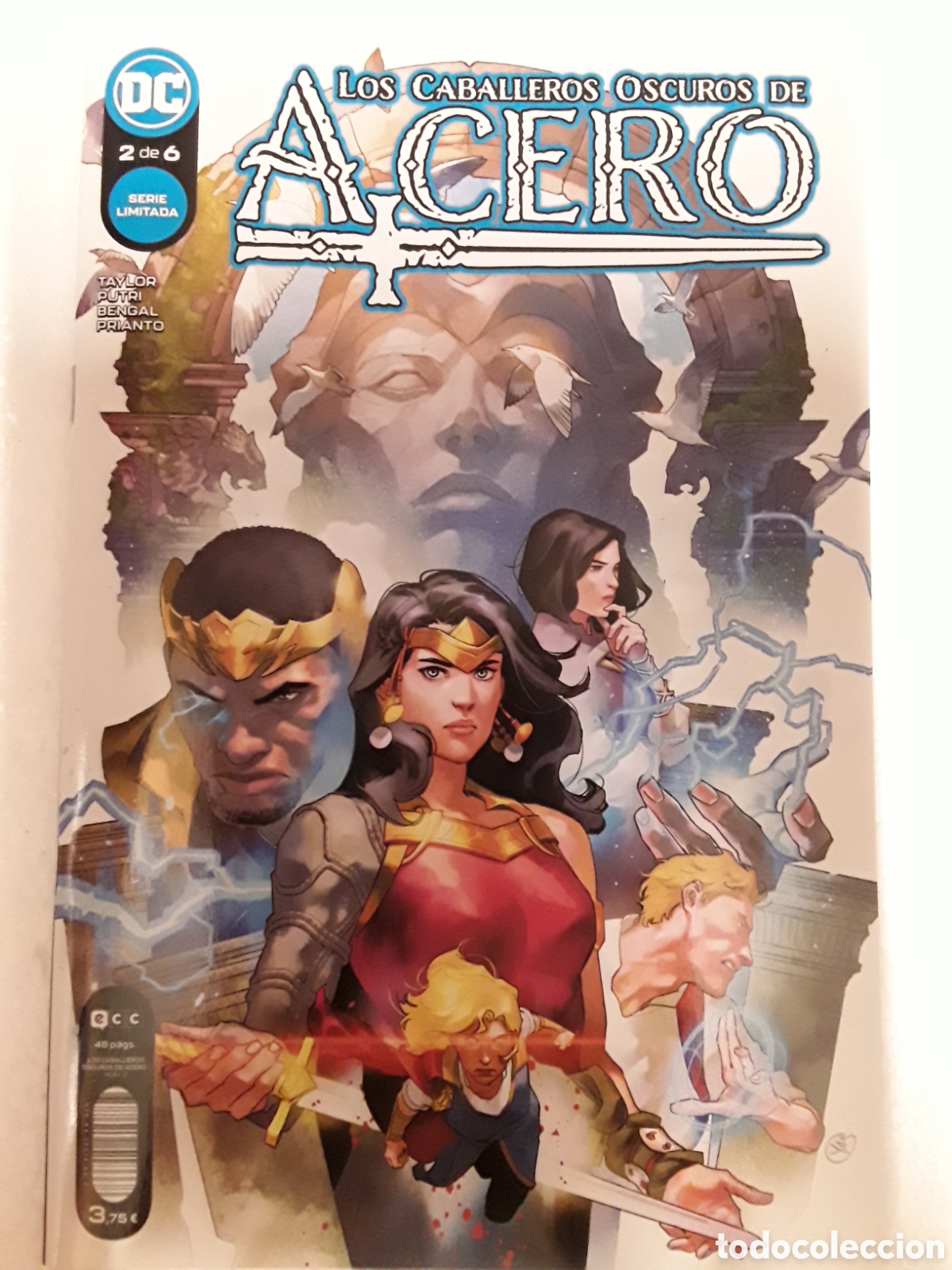 C&oacute;mics: Los Caballeros oscuros de acero 2 (de 6) (grapa) - Taylor, Putri - ECC c&oacute;mic - Foto 1