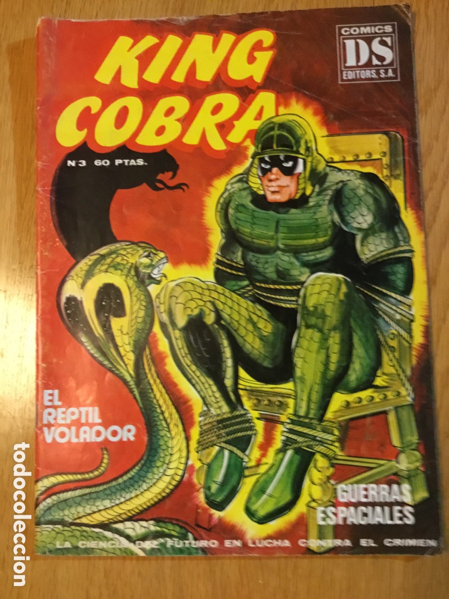 Comics: KING COBRA N&ordm; 3NEL REPTIL VOLADOR c&oacute;mics DS