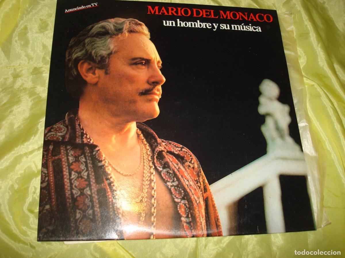 C&oacute;mics: MARIO DEL MONACO. UN HOMBRE Y SU MUSICA. 2 LP&acute;S. IMPECABLE(#)