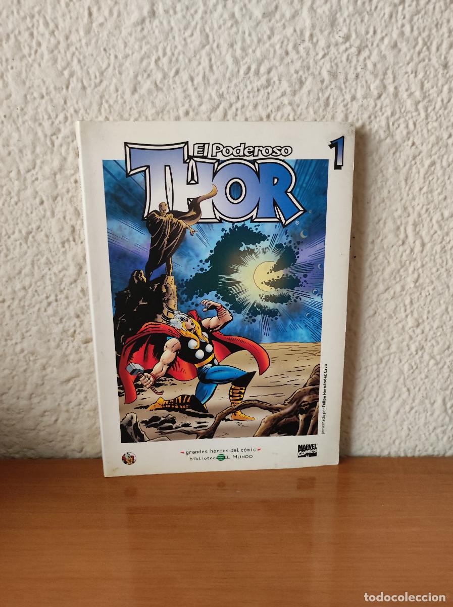 C&oacute;mics: Grandes H&eacute;roes del C&oacute;mic N&uacute;mero 41 &ndash; Biblioteca El Mundo &ndash; El Poderoso Thor 1 - 2003 - Foto 1