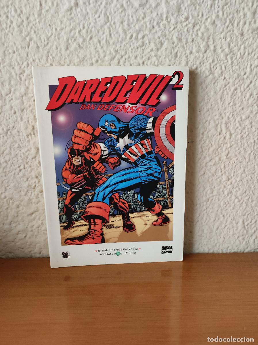 C&oacute;mics: Grandes H&eacute;roes del C&oacute;mic N&uacute;mero 27 &ndash; Biblioteca El Mundo &ndash; DareDevil (Dan Defensor) 2 - 2003 - Foto 1