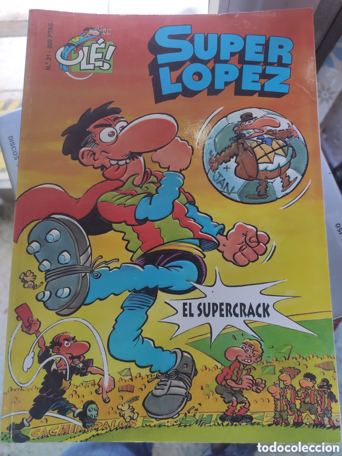 C&oacute;mics: SUPER LOPEZ EL SUPERCRACK N&ordm; 31 OLE - Foto 1
