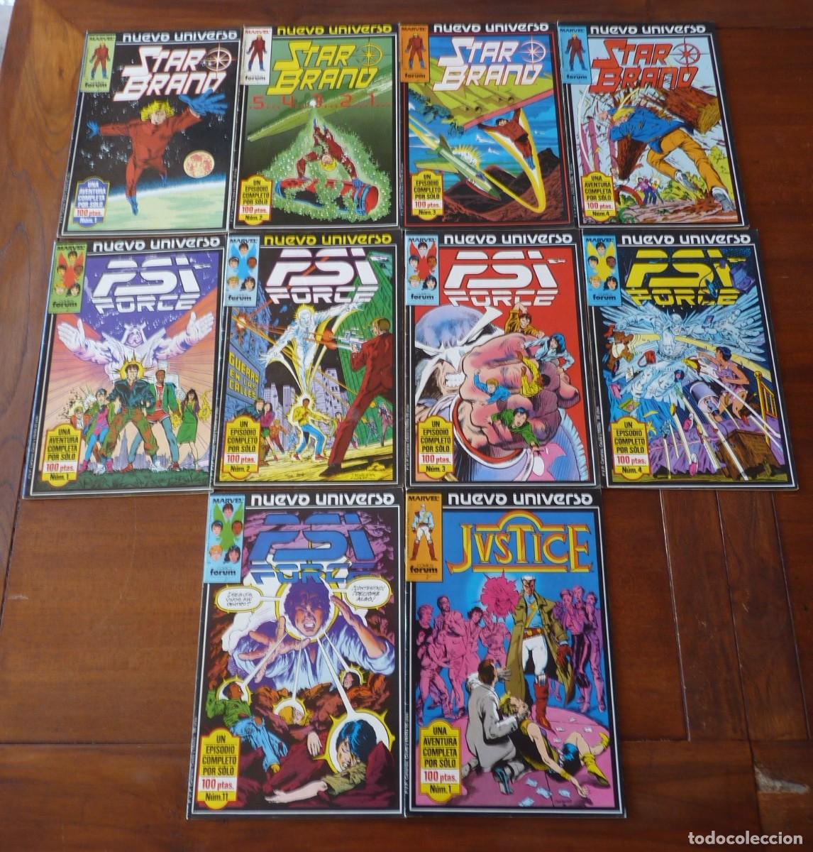 C&oacute;mics: STAR BRAND JUSTICE PSI FORCE NUEVO UNIVERSO MARVEL - Foto 1