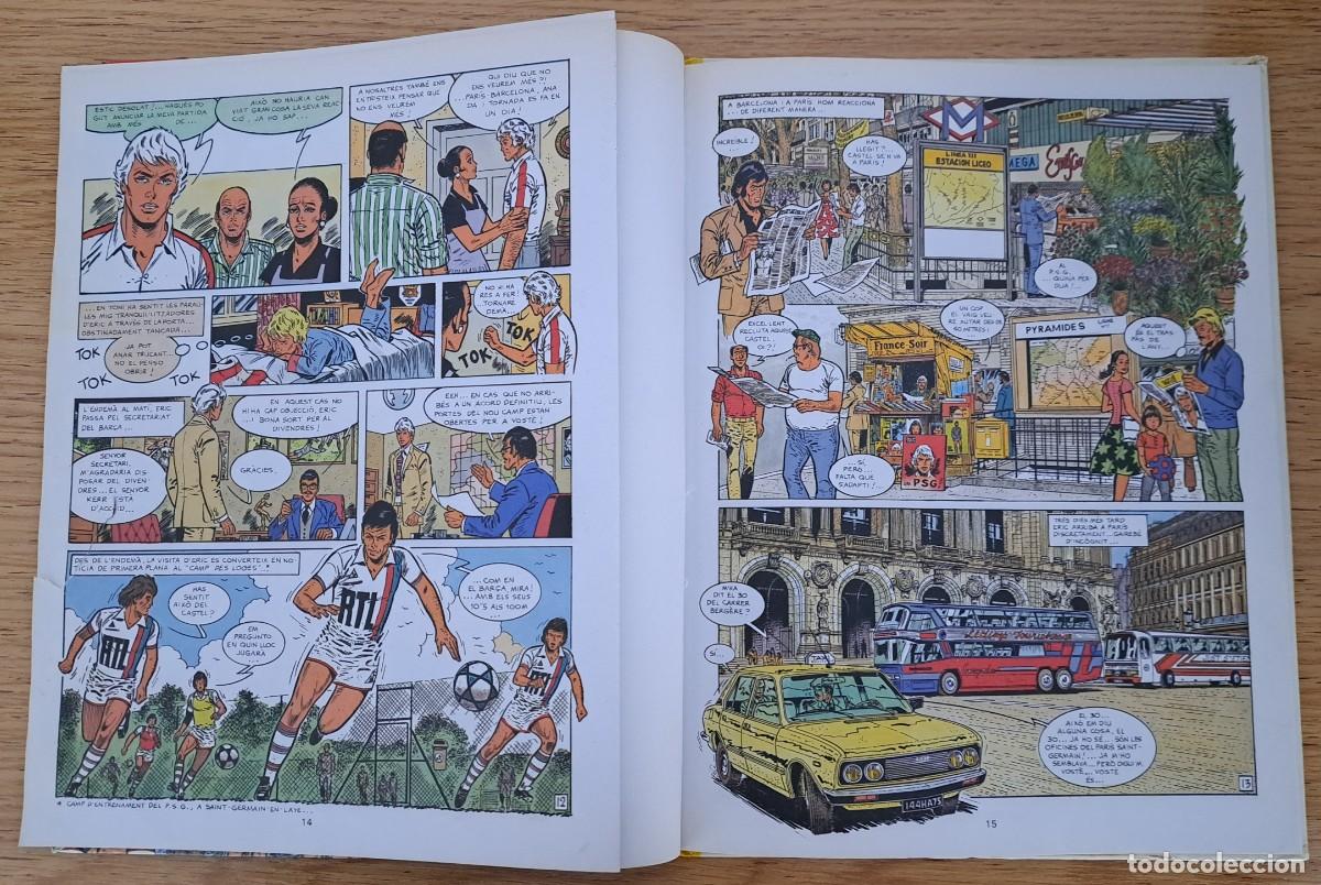 C&oacute;mics: ERIC CASTEL LA GRAN DECISI&Oacute; 1985 EDICIONES J&Uacute;NIOR TAPA DURA - Foto 4
