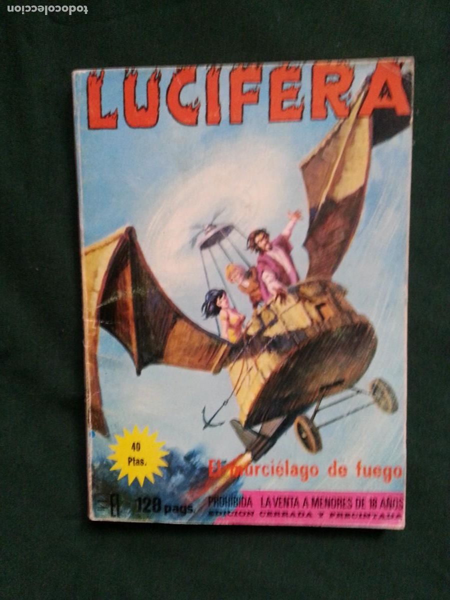 C&oacute;mics: EL MURCIELAGO DE FUEGO - LUCIFERA 11 - Foto 1
