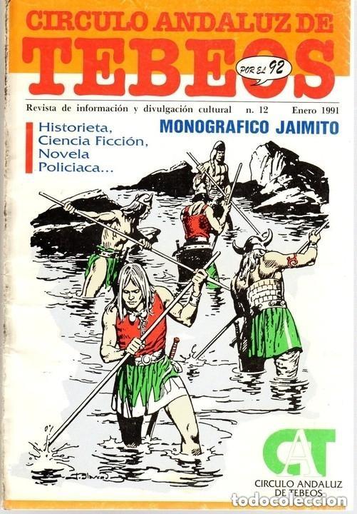 C&oacute;mics: CIRCULO ANDALUZ DE TEBEOS (CAT) REVISTA N&ordm; 12