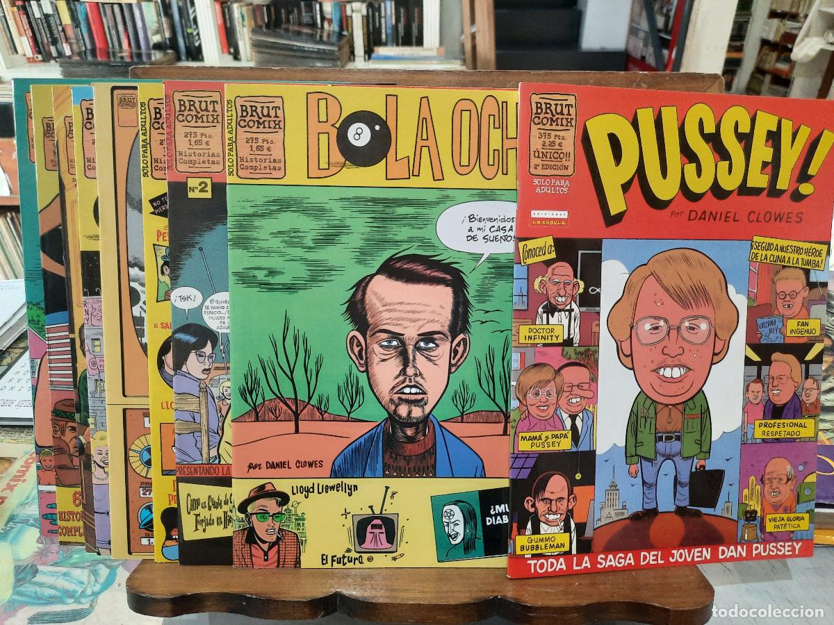 C&oacute;mics: Bolas Ocho - 8 n&uacute;meros, Completa + Puzzey! - n&uacute;mero &uacute;nico - Daniel Clowes - Ediciones La C&uacute;pula - Foto 1