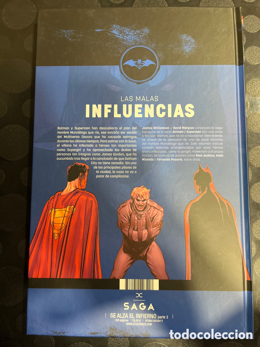 C&oacute;mics: BATMAN & SUPERMAN SAGA VOL.3 LOS INFECTADOS DC ECC ( 2022 ) - Foto 2