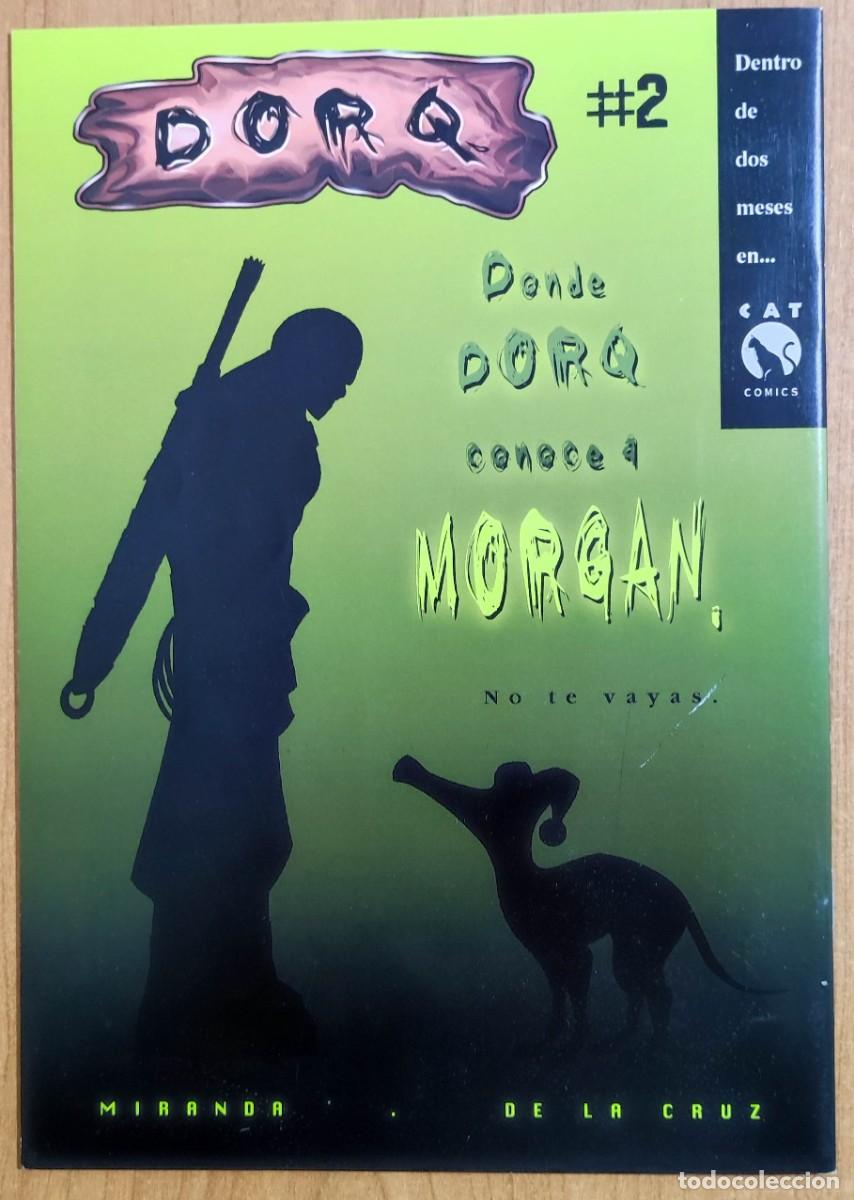 C&oacute;mics: DORQ N&ordm; 1 DE 3 - EDITORIAL CAT COMICS 2000. - Foto 2