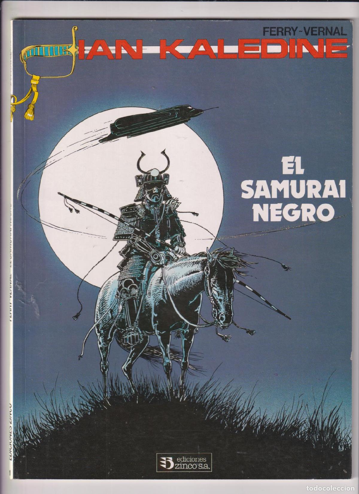 C&oacute;mics: El Samur&aacute;i Negro. Zinco 1989 - Foto 1