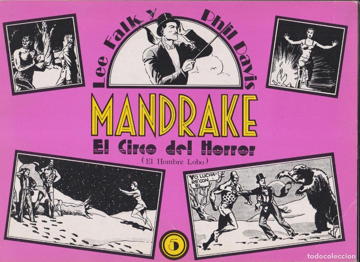 C&oacute;mics: Mandrake n&ordm; 5. El Circo del Horror. Grandes Cl&aacute;sicos de los Comic del Pasado - Foto 1