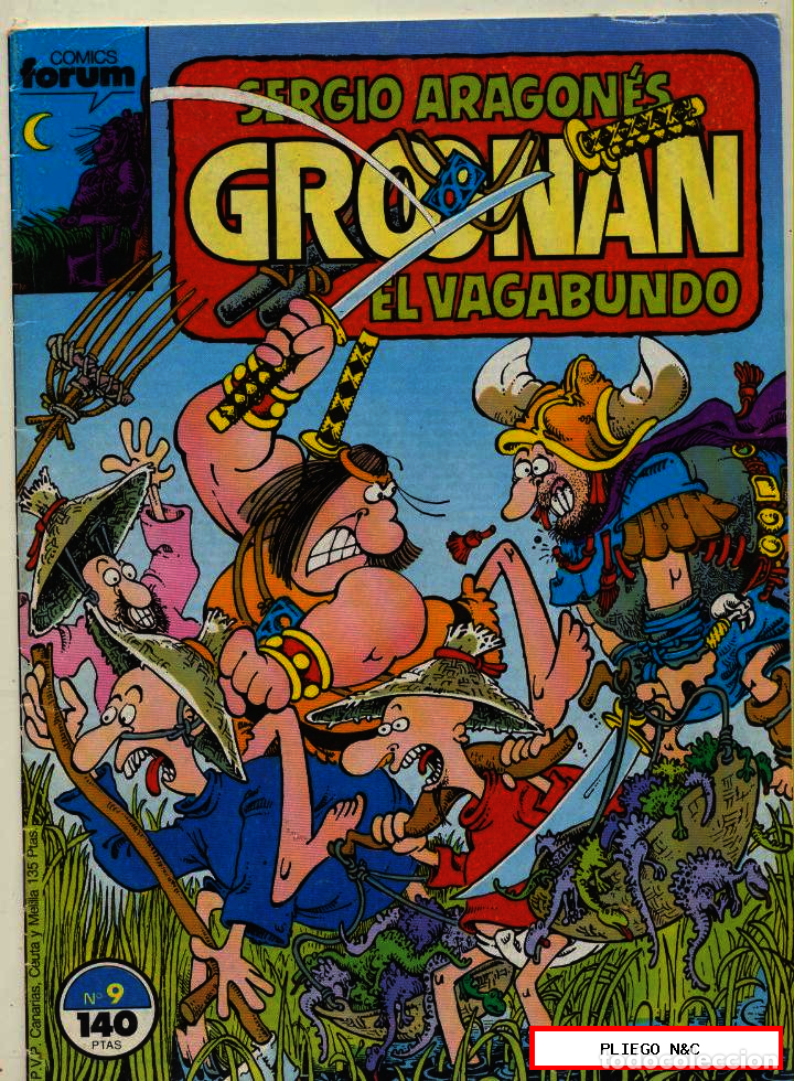 C&oacute;mics: Gronan El Vagabundo n&ordm; 9 - Foto 1