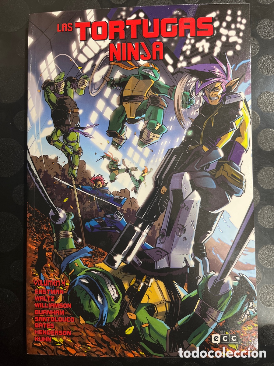 C&oacute;mics: LAS TORTUGAS NINJA VOLUMEN 4 ECC ( 2020/&hellip; ) - Foto 1