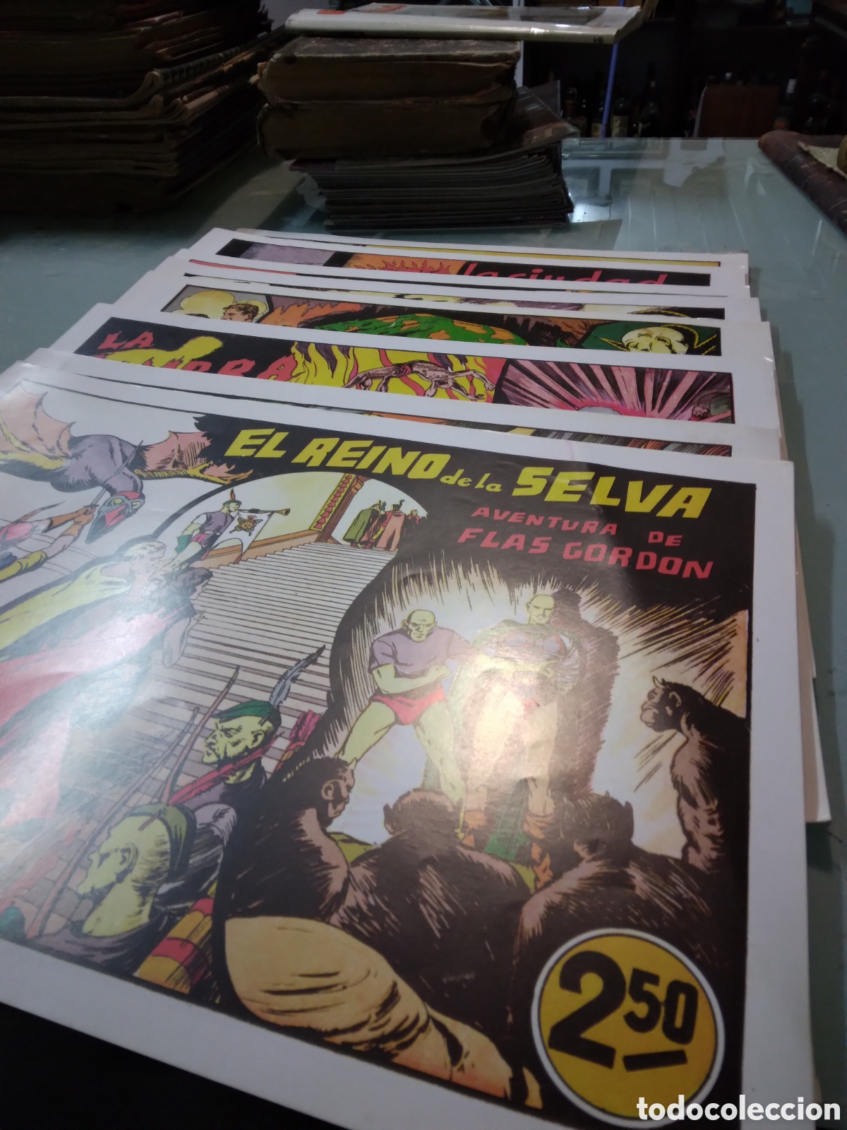 C&oacute;mics: Flas Gordon, Las grandes aventuras, Hispano Americana, facs&iacute;mil, 9.comics - Foto 2