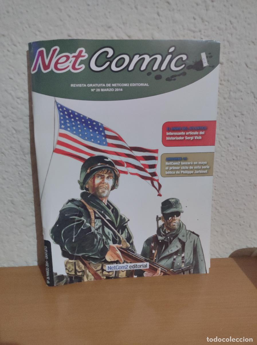 C&oacute;mics: COMIC NET COMIC, NUMERO 28: EL MURO DEL ATLANTICO (NETCOM2 2013). - Foto 1