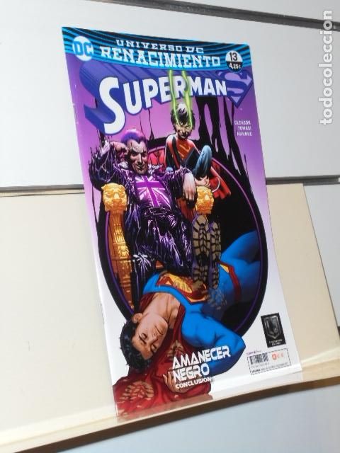 C&oacute;mics: UNIVERSO DC RENACIMIENTO SUPERMAN N&ordm; 68-13 AMANECER NEGRO CONCLUSION - ECC - Foto 1