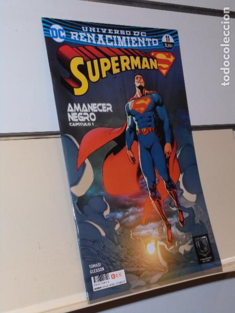 C&oacute;mics: UNIVERSO DC RENACIMIENTO SUPERMAN N&ordm; 66-11 AMANECER NEGRO CAPITULO 1 - ECC - Foto 1