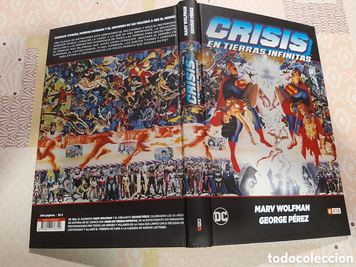 C&oacute;mics: Crisis en tierras infinitas, ECC completa en un tomo ,tapa dura - Foto 2