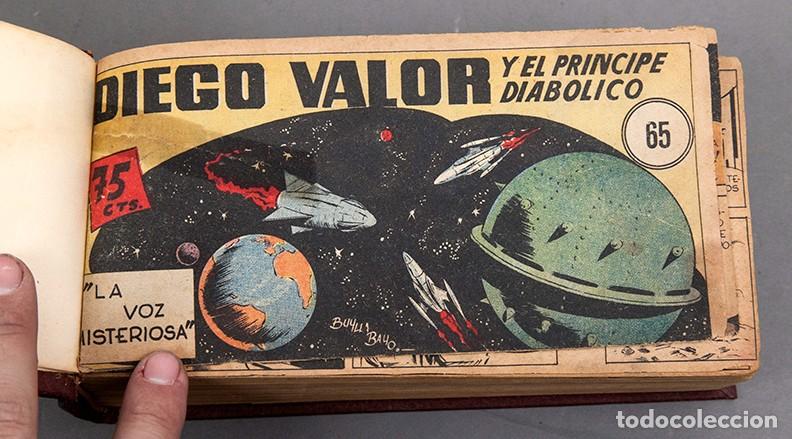 C&oacute;mics: DIEGO VALOR - TOMO CON 52 N&Uacute;MEROS - DEL 65 AL 117 - Foto 1