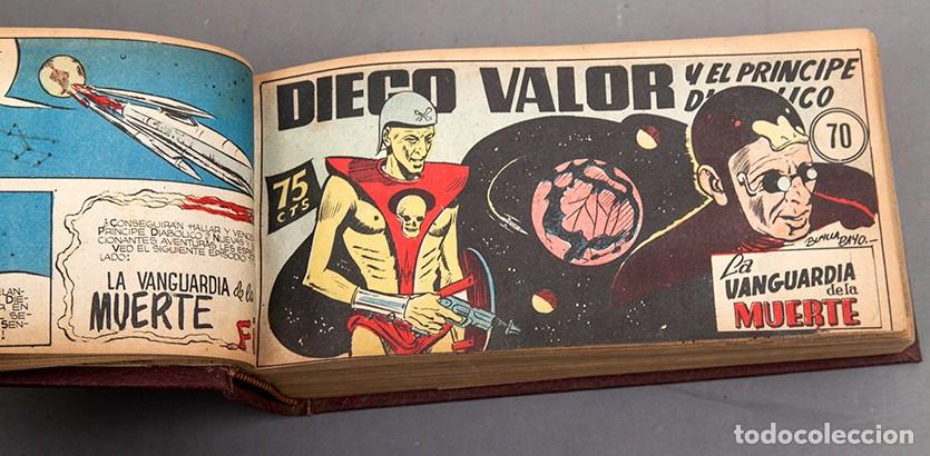 C&oacute;mics: DIEGO VALOR - TOMO CON 52 N&Uacute;MEROS - DEL 65 AL 117 - Foto 6