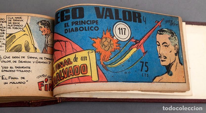 C&oacute;mics: DIEGO VALOR - TOMO CON 52 N&Uacute;MEROS - DEL 65 AL 117 - Foto 8