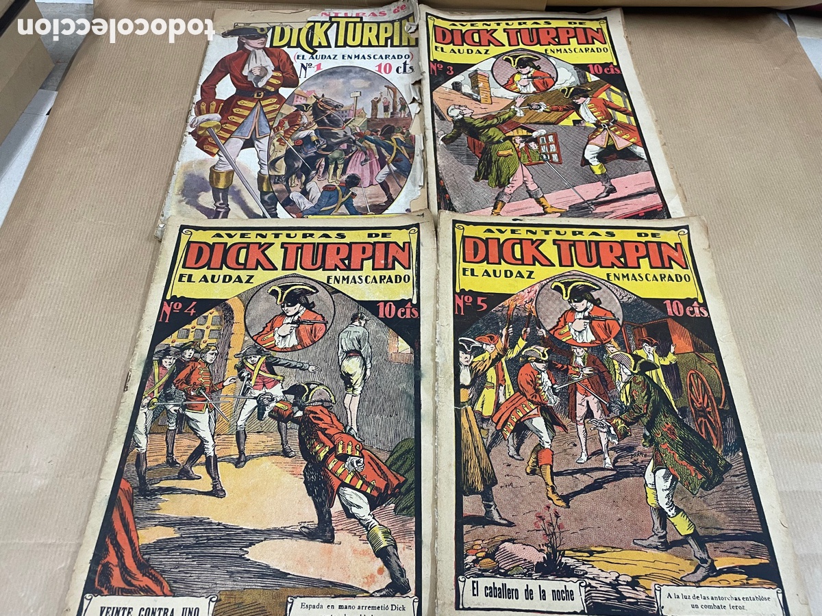 C&oacute;mics: Aventuras De Dick Turpin Lote De 20 ejemplares - Foto 1
