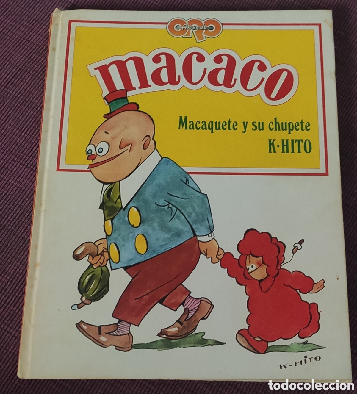 C&oacute;mics: Macaco. Macaquete y su chupete. A&ntilde;os de oro - Foto 1