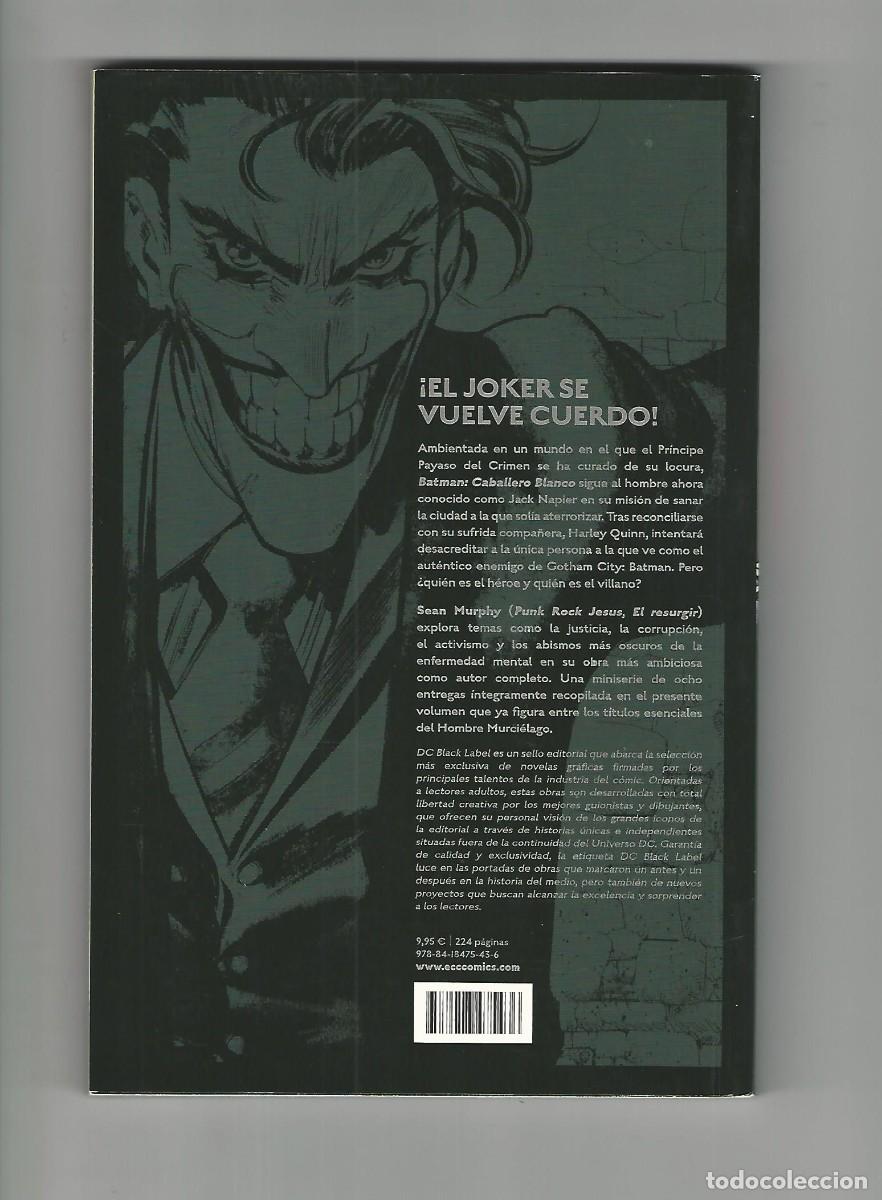 C&oacute;mics: Ecc. Batman. Caballero Blanco. Dc black label. Sean Murphy. - Foto 2