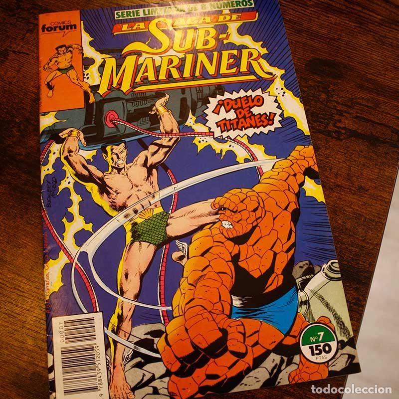 C&oacute;mics: La saga de Sub-Mariner n&ordm;7 - C&oacute;mic Segunda Mano - Foto 1