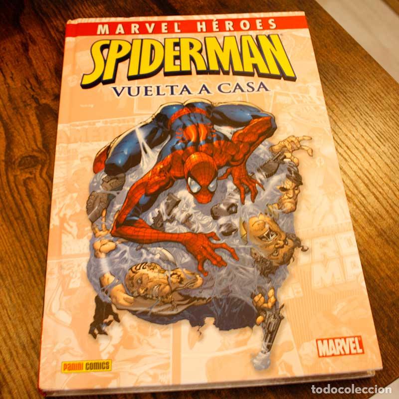 C&oacute;mics: Spiderman. Vuelta a Casa. Marvel H&eacute;roes - C&oacute;mic Segunda Mano - Foto 1