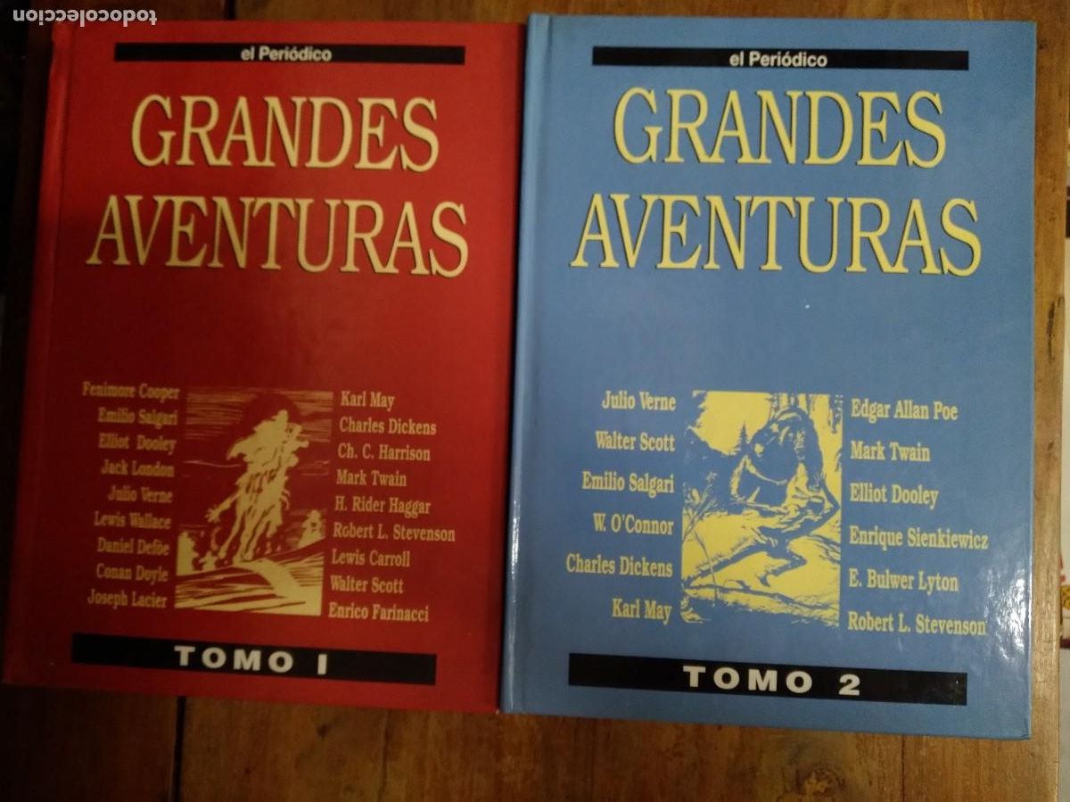 Comics: Grandes Aventuras-Tomo 1 y 2-El Periodico-