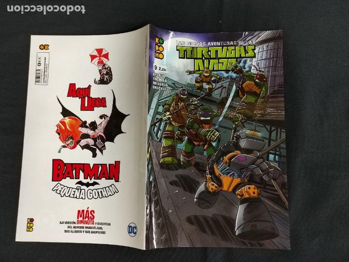 C&oacute;mics: LAS NUEVAS AVENTURAS DE LAS TORTUGAS NINJA - N&ordm; 9 - ECC - - Foto 1