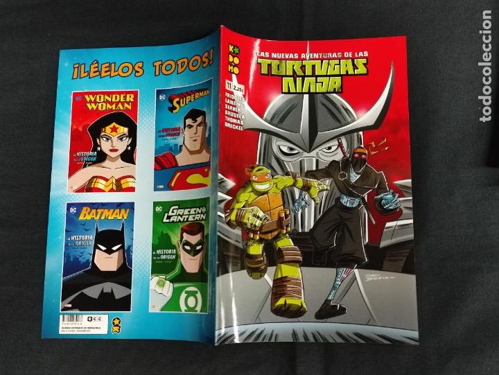 C&oacute;mics: LAS NUEVAS AVENTURAS DE LAS TORTUGAS NINJA - N&ordm; 11 - ECC - - Foto 1