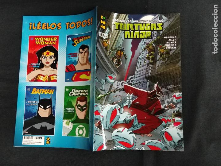 C&oacute;mics: LAS NUEVAS AVENTURAS DE LAS TORTUGAS NINJA - N&ordm; 16 - ECC - - Foto 1