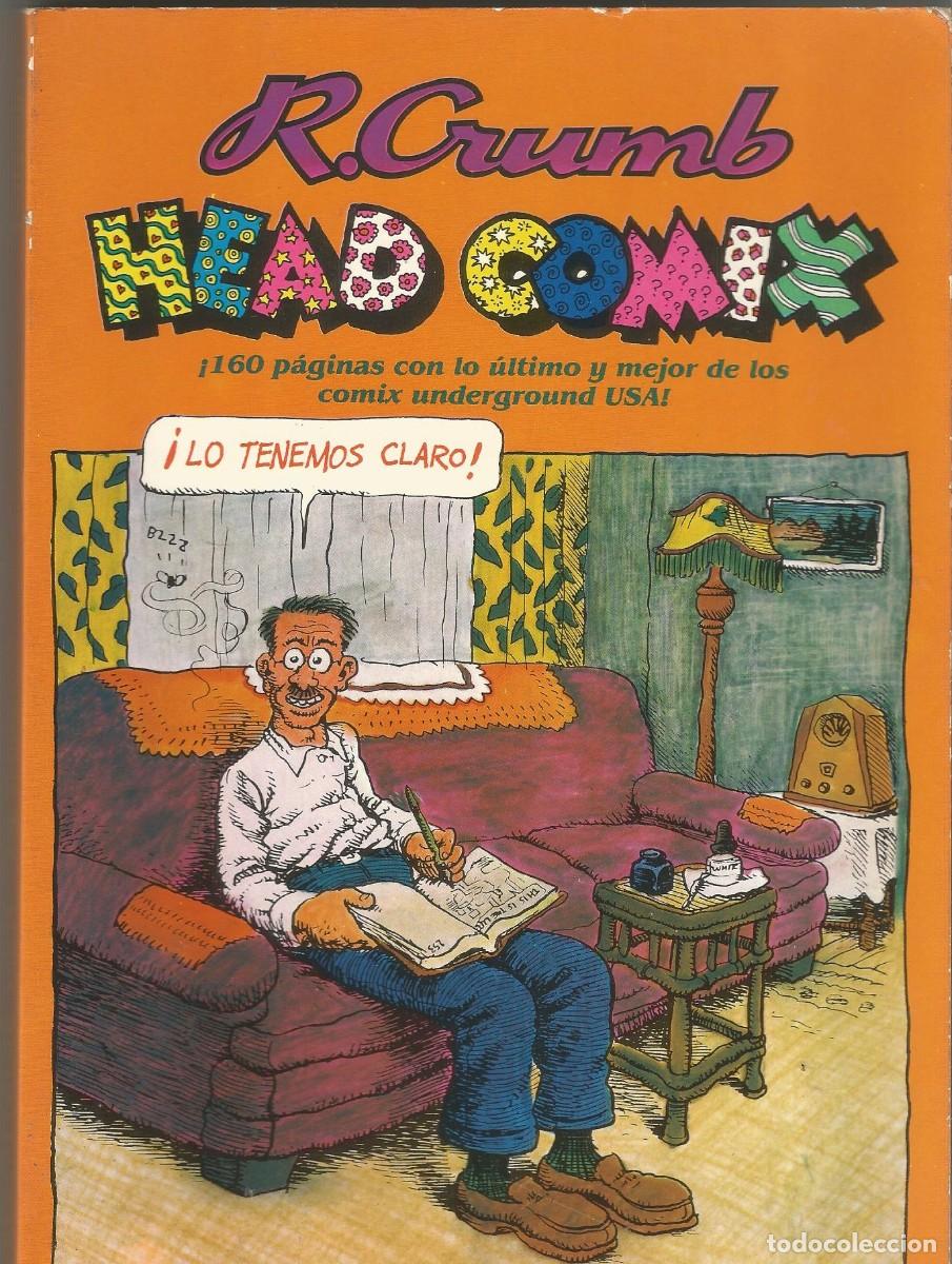 C&oacute;mics: HEAD COMIX. R. CRUMB. PASTANAGA 1979 - Foto 1