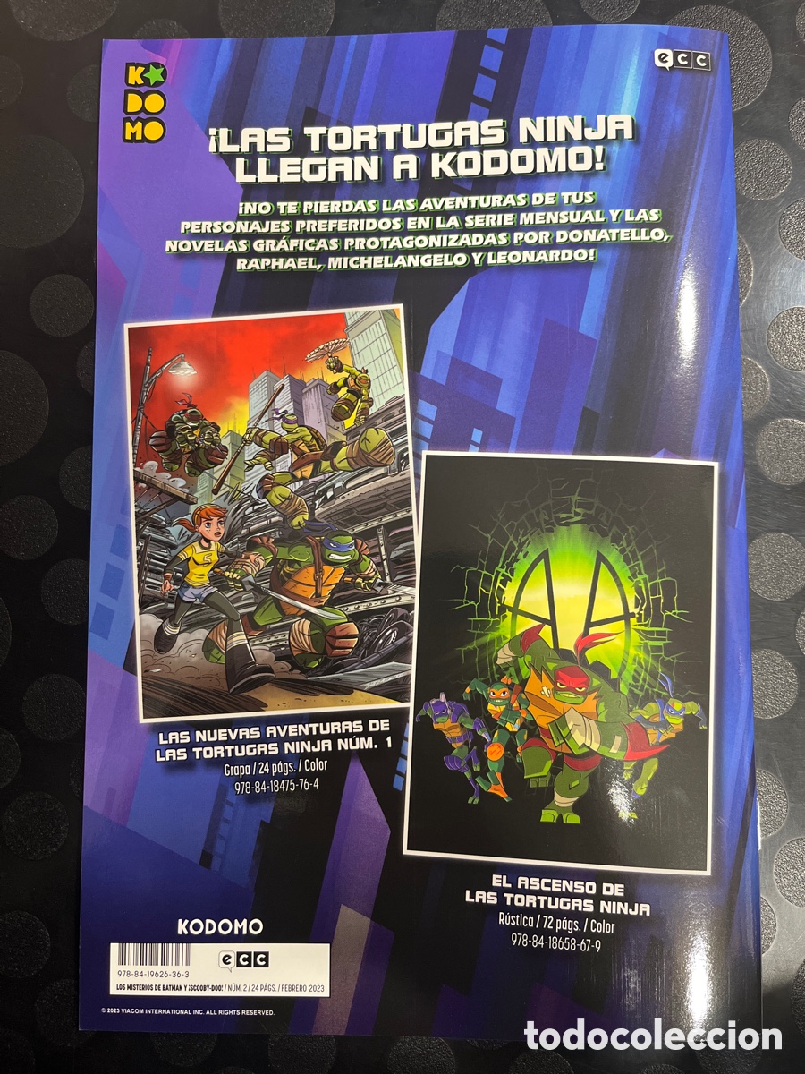 C&oacute;mics: LOS MISTERIOS DE BATMAN Y SCOOBY-DOO ! N.2 DC ECC KODOMO ( 2023/&hellip; ) - Foto 2