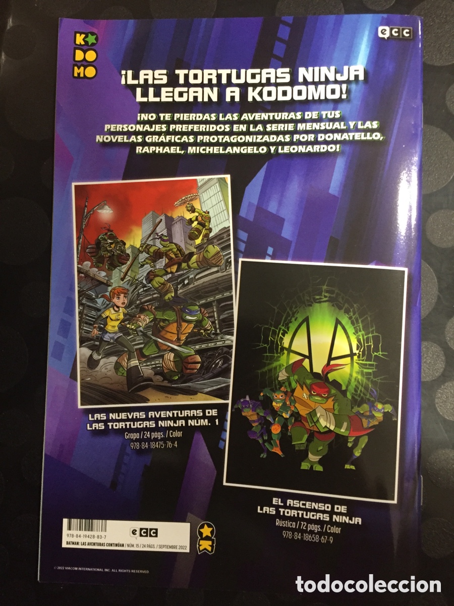 C&oacute;mics: BATMAN : LAS AVENTURAS CONTIN&Uacute;AN N.15 DC KODOMO ECC ( 2021/&hellip; ) - Foto 2
