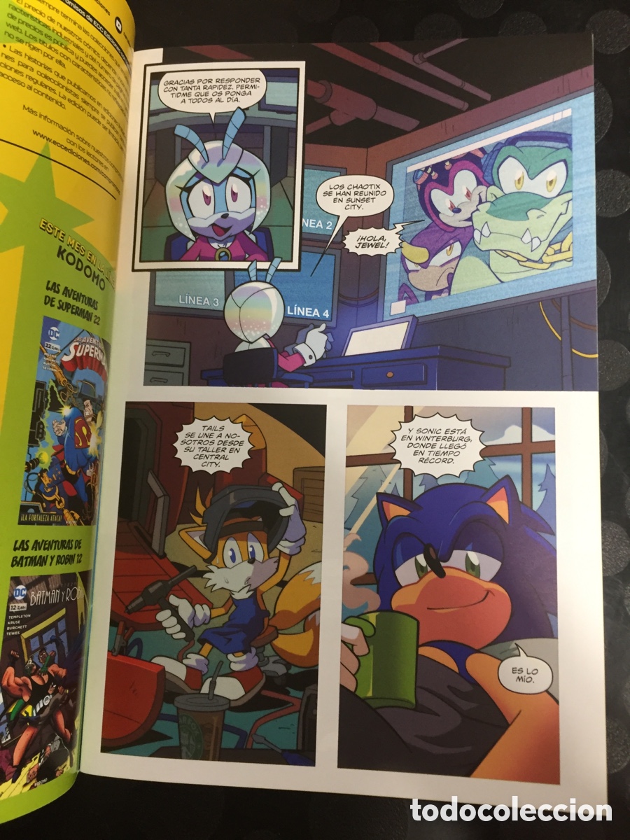 C&oacute;mics: SONIC : THE HEDGEHOG N.42 SEGA KODOMO ECC ( 2019/&hellip; ) - Foto 3