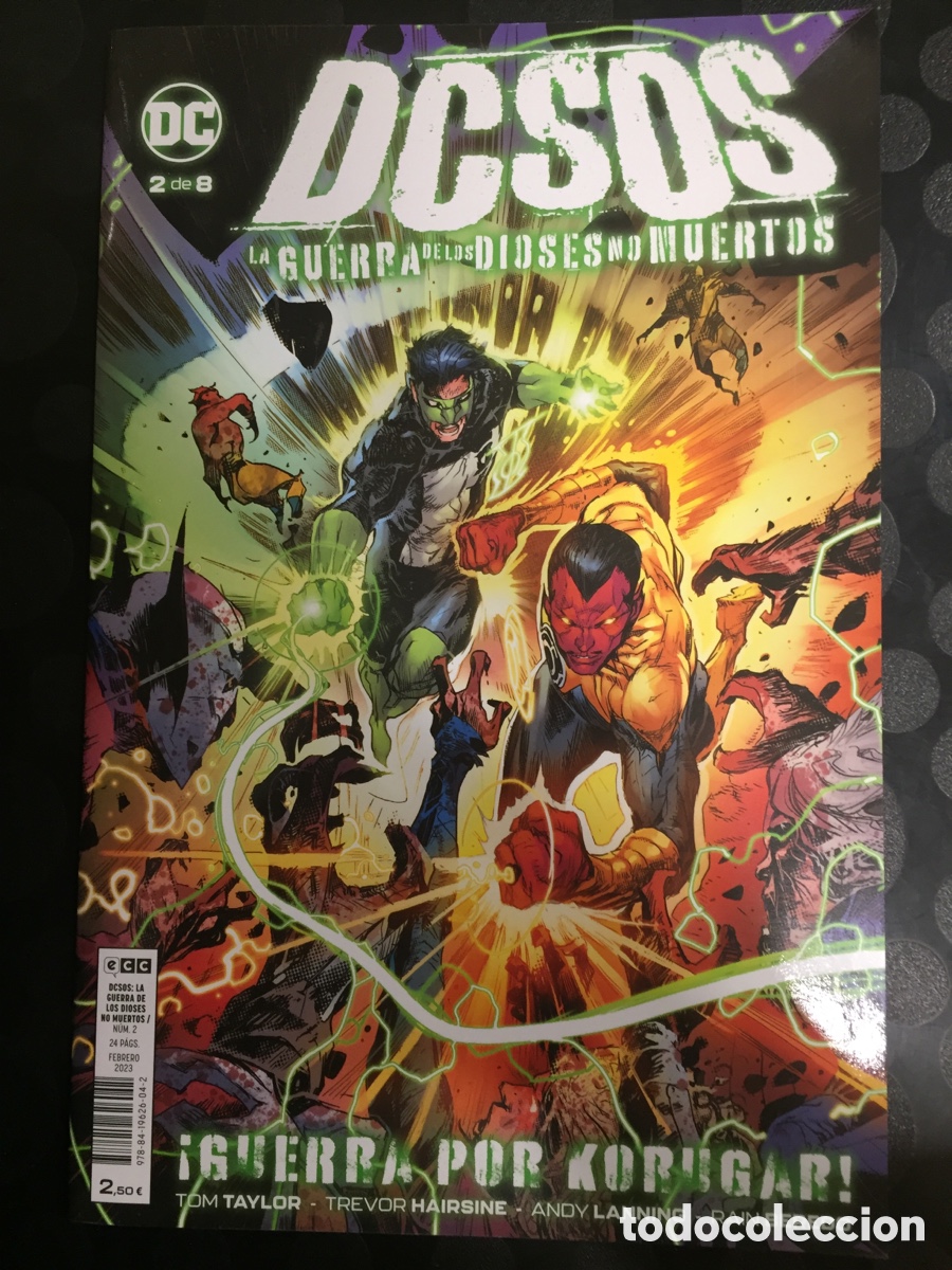 C&oacute;mics: DCSOS : LA GUERRA DE LOS DIOSES NO MUERTOS N.2 GUERRA POR KORUGAR DC ECC ( 2023 )