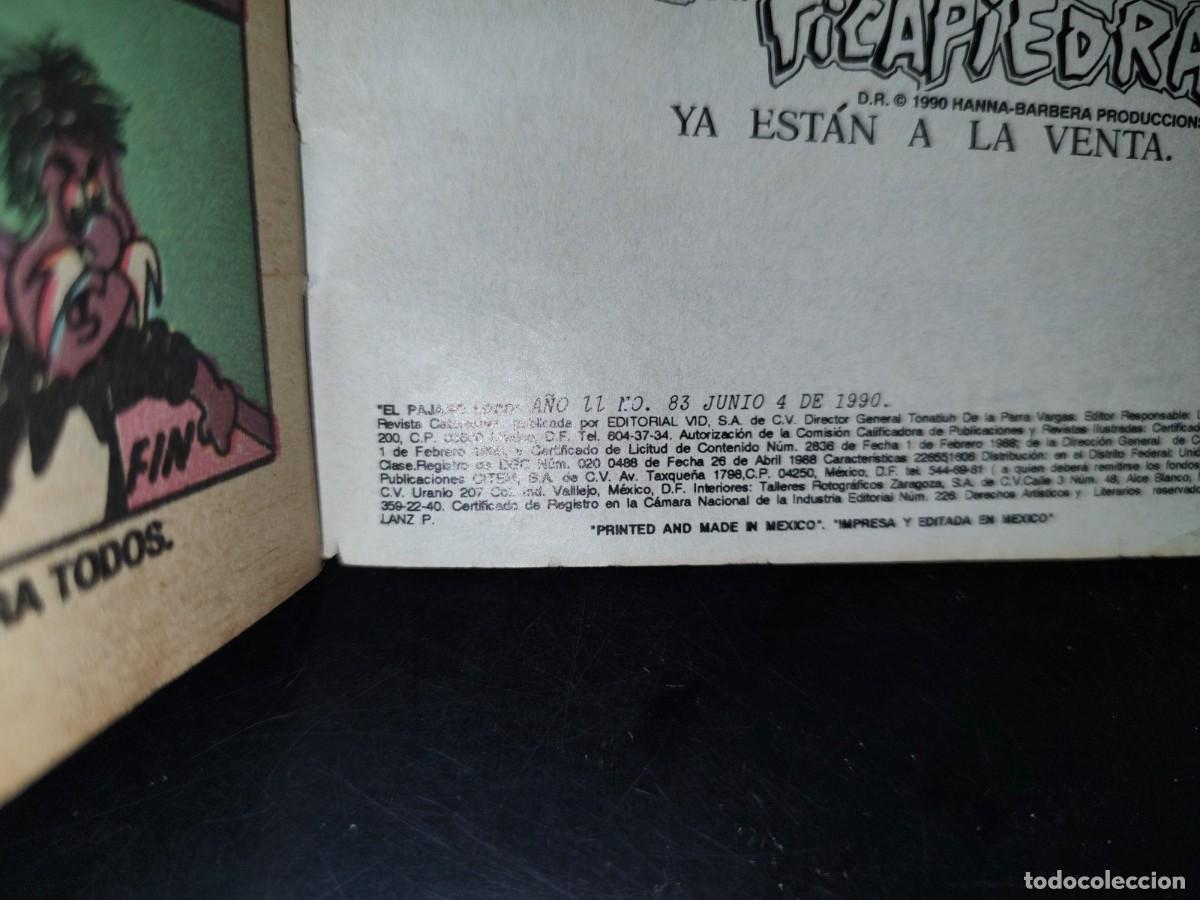 C&oacute;mics: 67- C&Oacute;MIC EL P&Aacute;JARO LOCO. NO. 83, JUNIO 4 DE 1990 - Foto 3