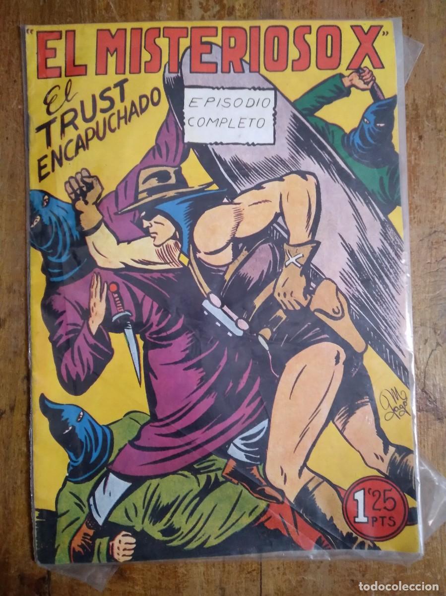 C&oacute;mics: Comic Misterioso X-El Trust Encapuchado-1950 Garga- - Foto 1