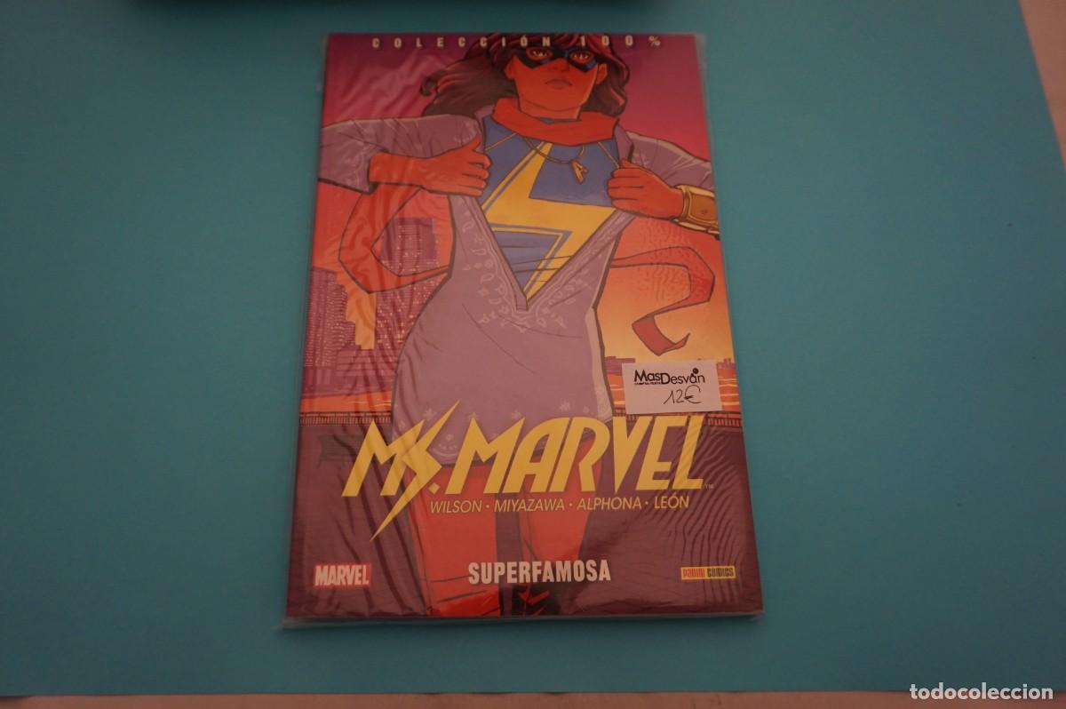 C&oacute;mics: 18A/ MS. MARVEL - SUPERFAMOSA / COLECCION 100% MARVEL - Foto 1