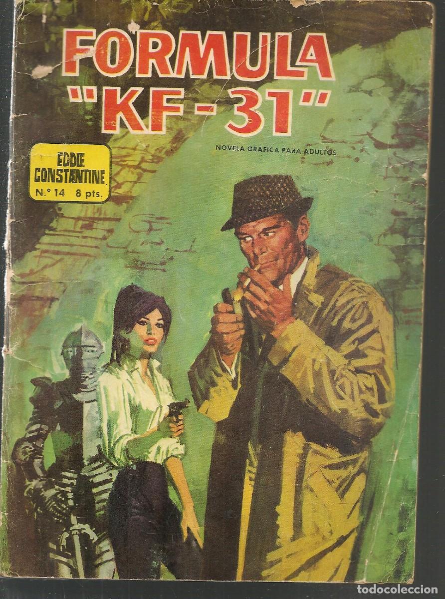 C&oacute;mics: EDDIE CONSTANTINE. N&ordm; 15. FORMULA &uml;KF - 31&uml;. EDICIONES SEMIC, 1966. (MG/C12) - Foto 1