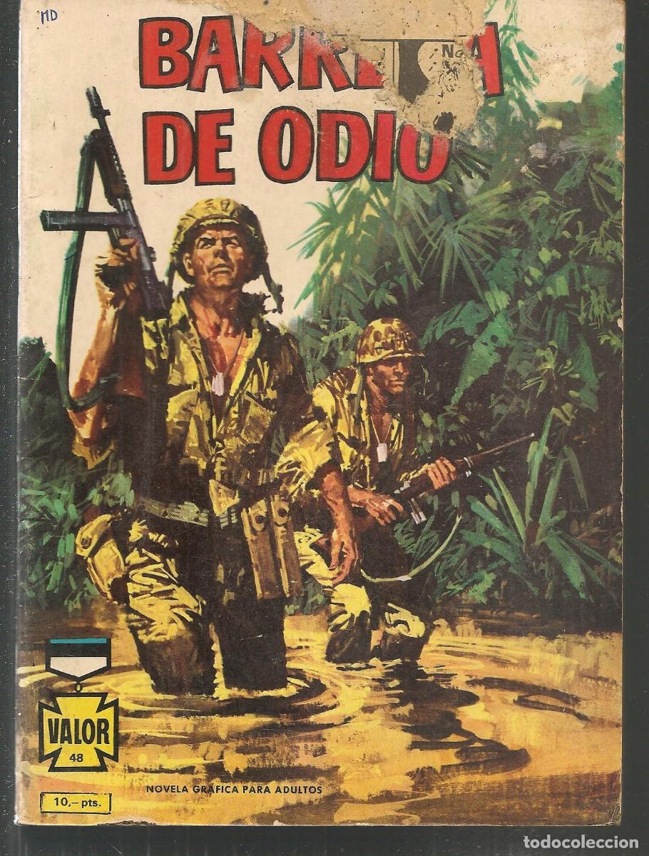 C&oacute;mics: VALOR. N&ordm; 48. BARRERA DE ODIO. EDICIONES SEMIC, 1966. (MG/C13) - Foto 1