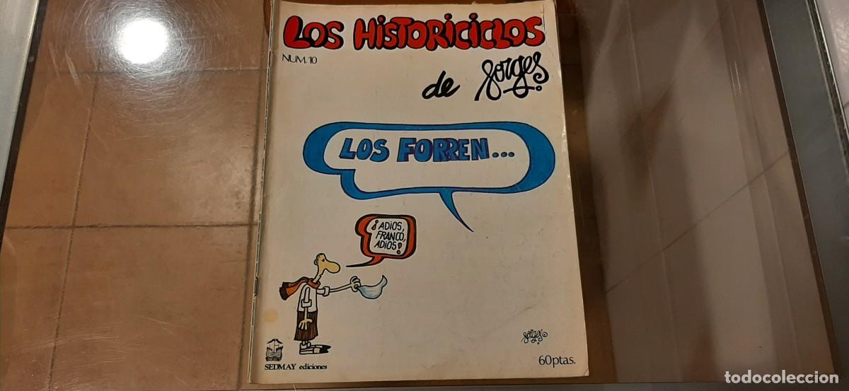 C&oacute;mics: LOS HISTORICICLOS DE FORGES. 3 COMICS. SEDMAY EDICIONES - Foto 2