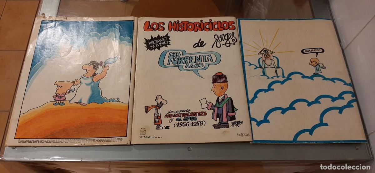 C&oacute;mics: LOS HISTORICICLOS DE FORGES. 3 COMICS. SEDMAY EDICIONES - Foto 5
