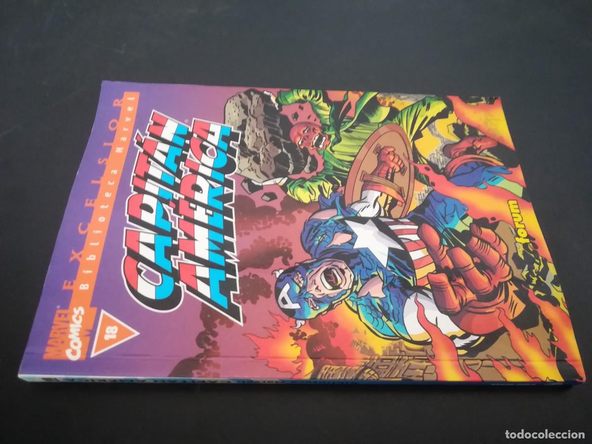 C&oacute;mics: CAPITAN AMERICA 18 / AR204 / BIBLIOTECA MARVEL EXCELSIOR / FORUM - Foto 1