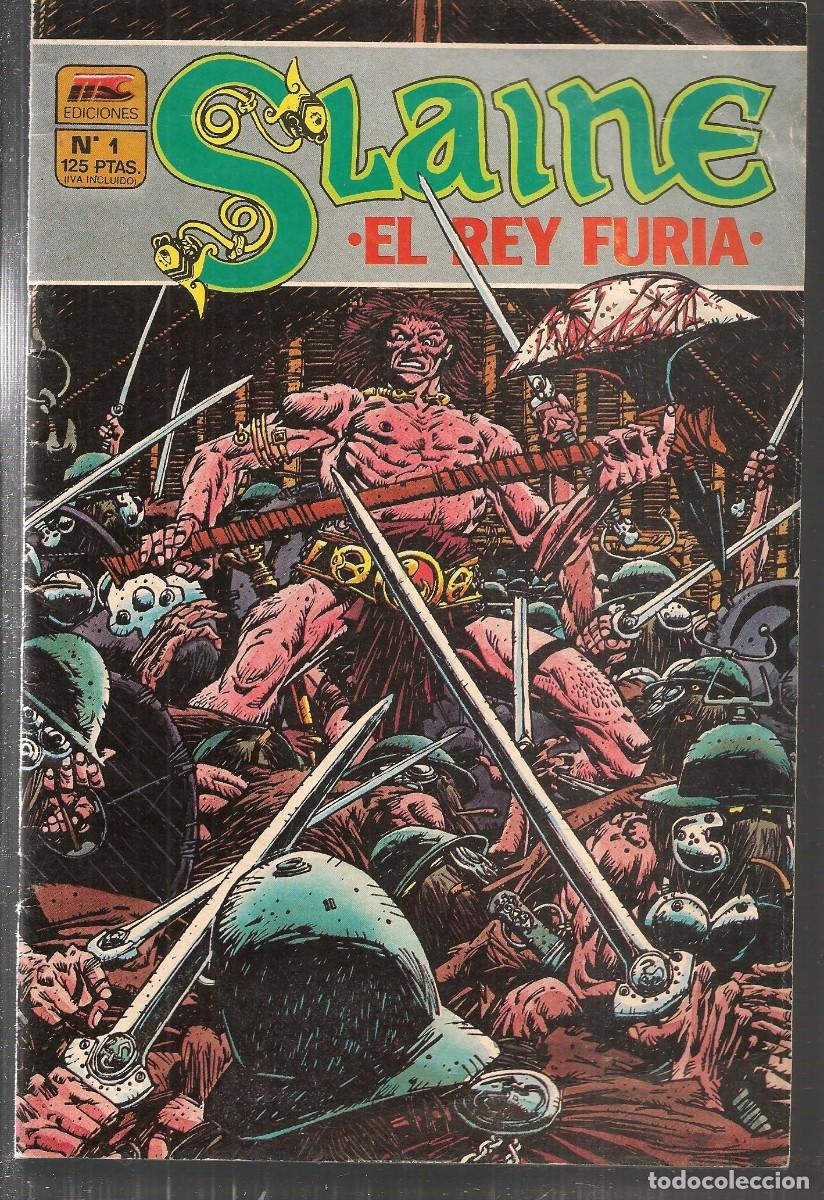 C&oacute;mics: SLAINE. EL REY FURIA. N&ordm; 1. MC EDICIONES. (C/A21) - Foto 1